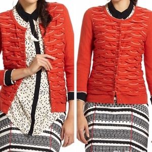 ⭐️ Anthropologie Yellow Bird Winter Waves Cardigan